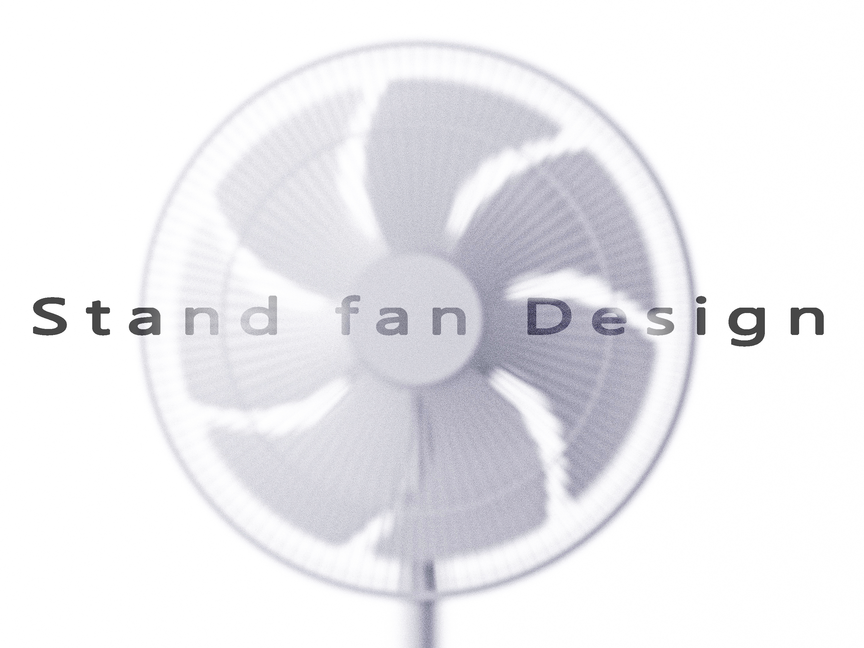 stand fan ，Minimalist design ，Household appliances，