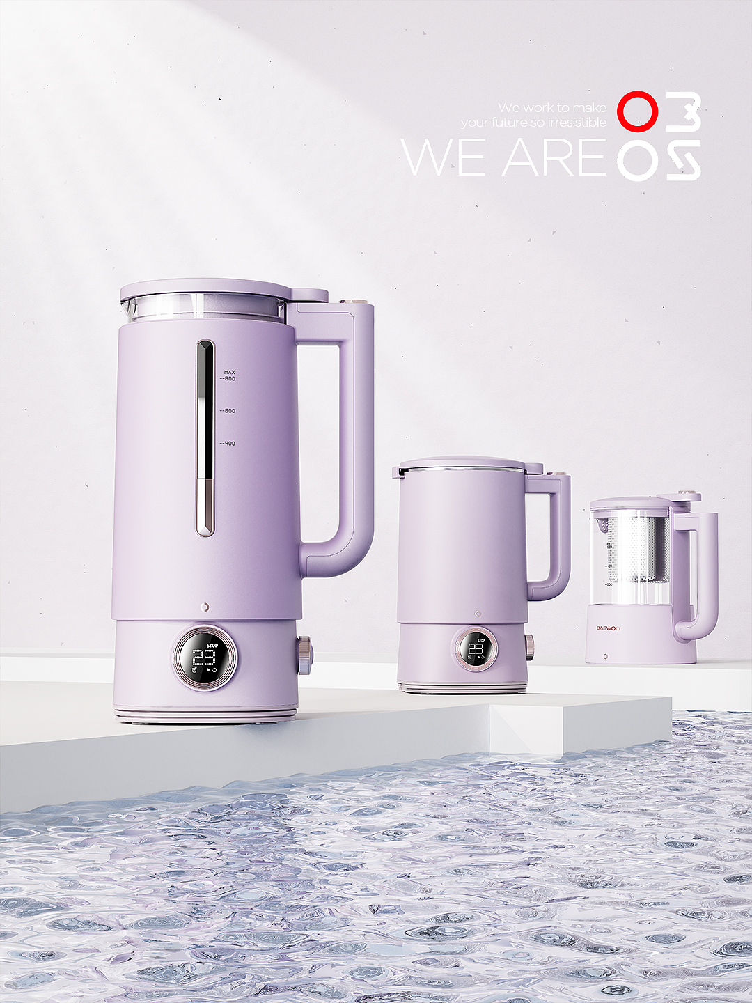 Soybean Milk machine，Grinding machine，Health pot，Kitchen appliances，industrial design，