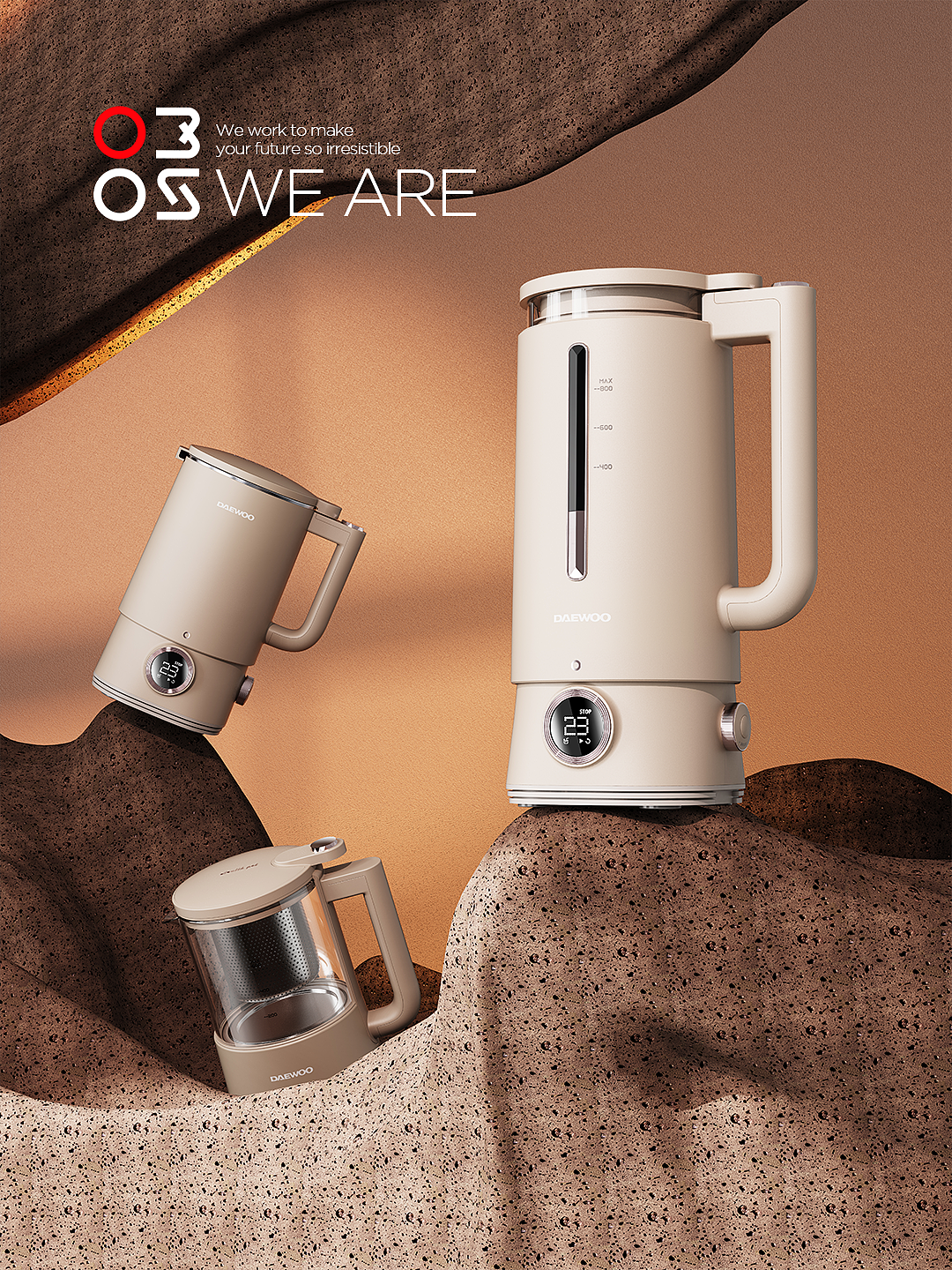 Soybean Milk machine，Grinding machine，Health pot，Kitchen appliances，industrial design，