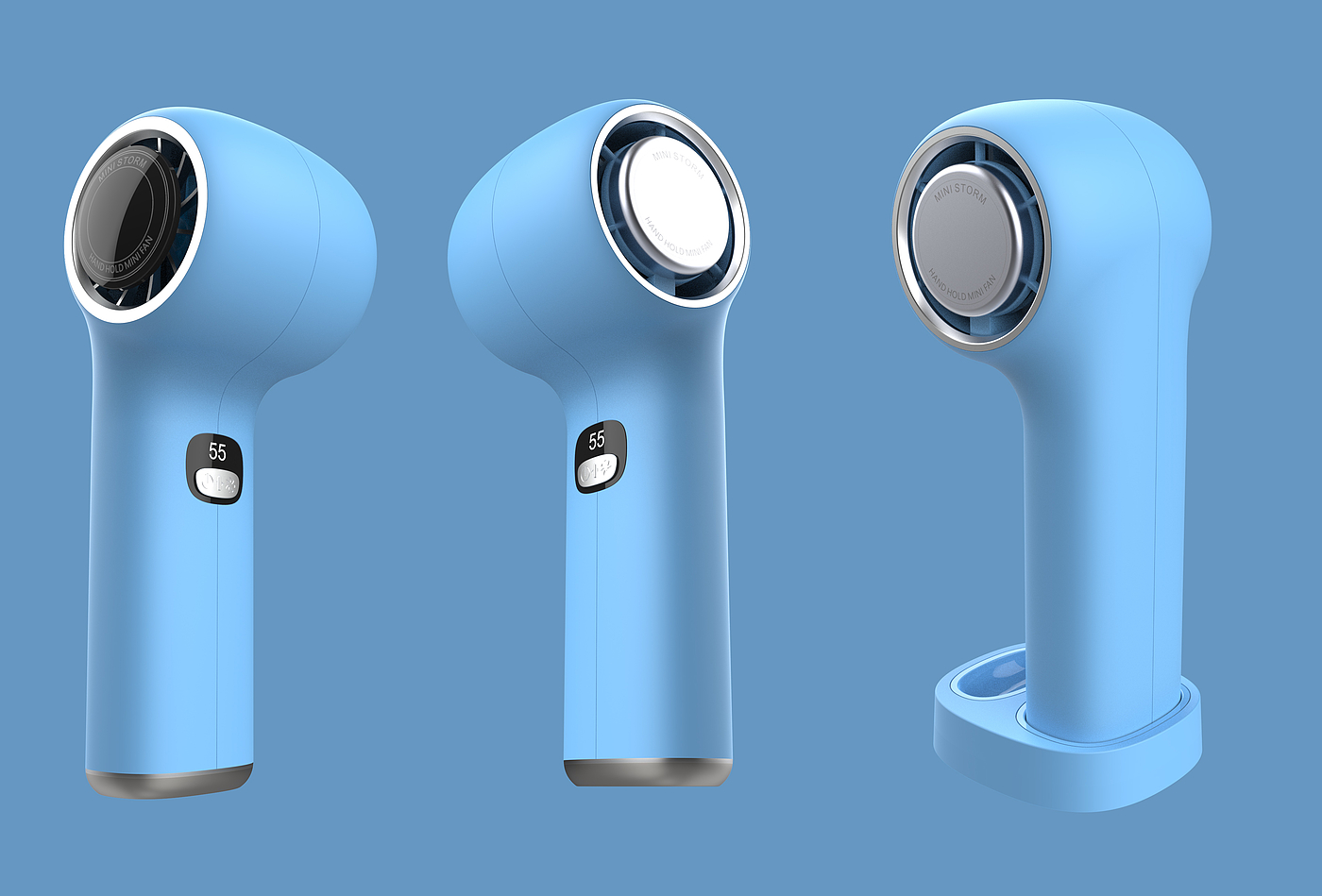 Design of Hand-held Small Fan，