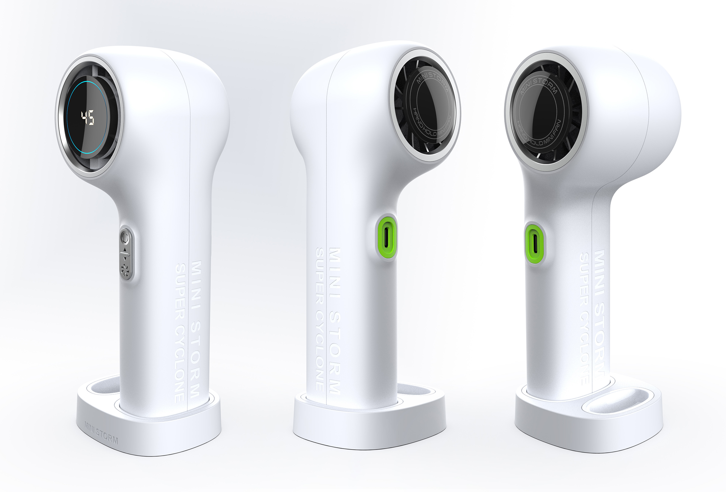 Design of Hand-held Small Fan，