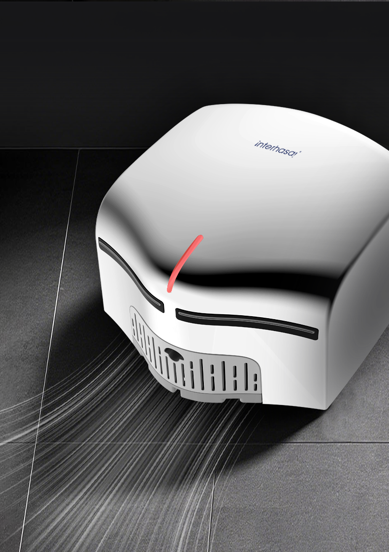 Hand drying, drying, stainless steel，Beautiful, fashionable and practical，
