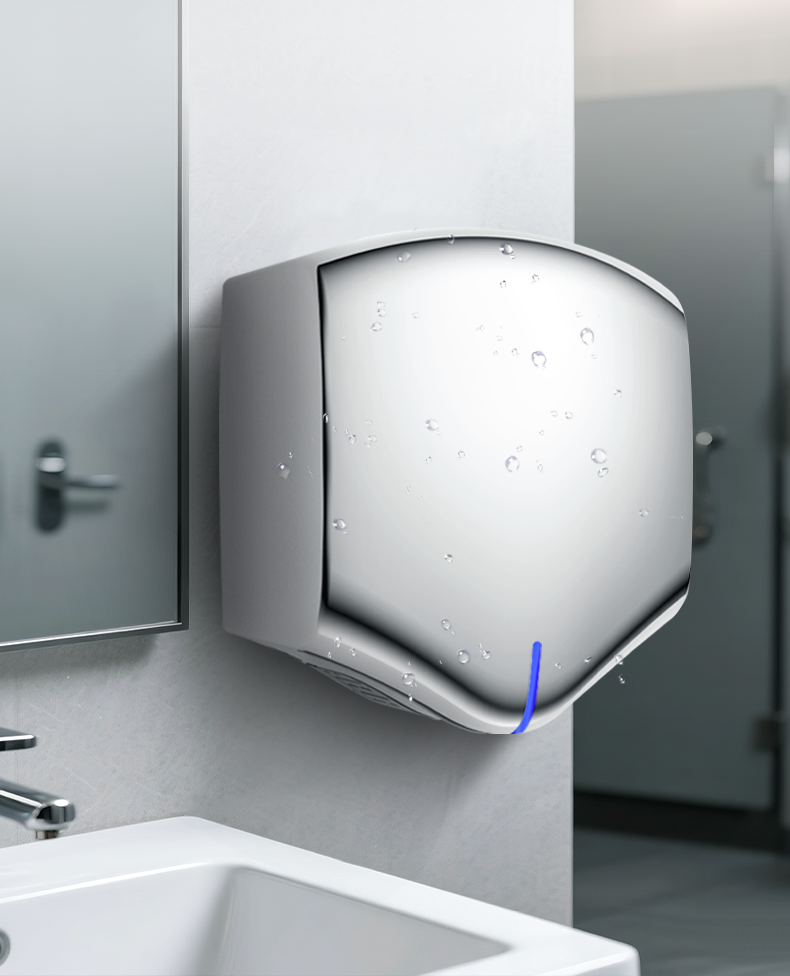 Hand drying, drying, stainless steel，Beautiful, fashionable and practical，