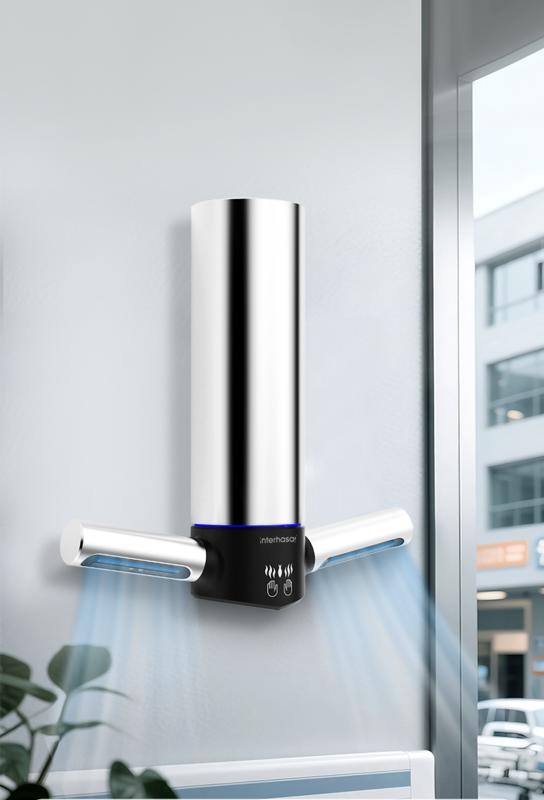 Dry hands, drying, stainless steel, beautiful, fashionable, differentiated，