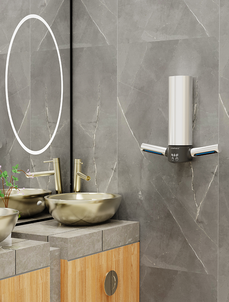 Dry hands, drying, stainless steel, beautiful, fashionable, differentiated，