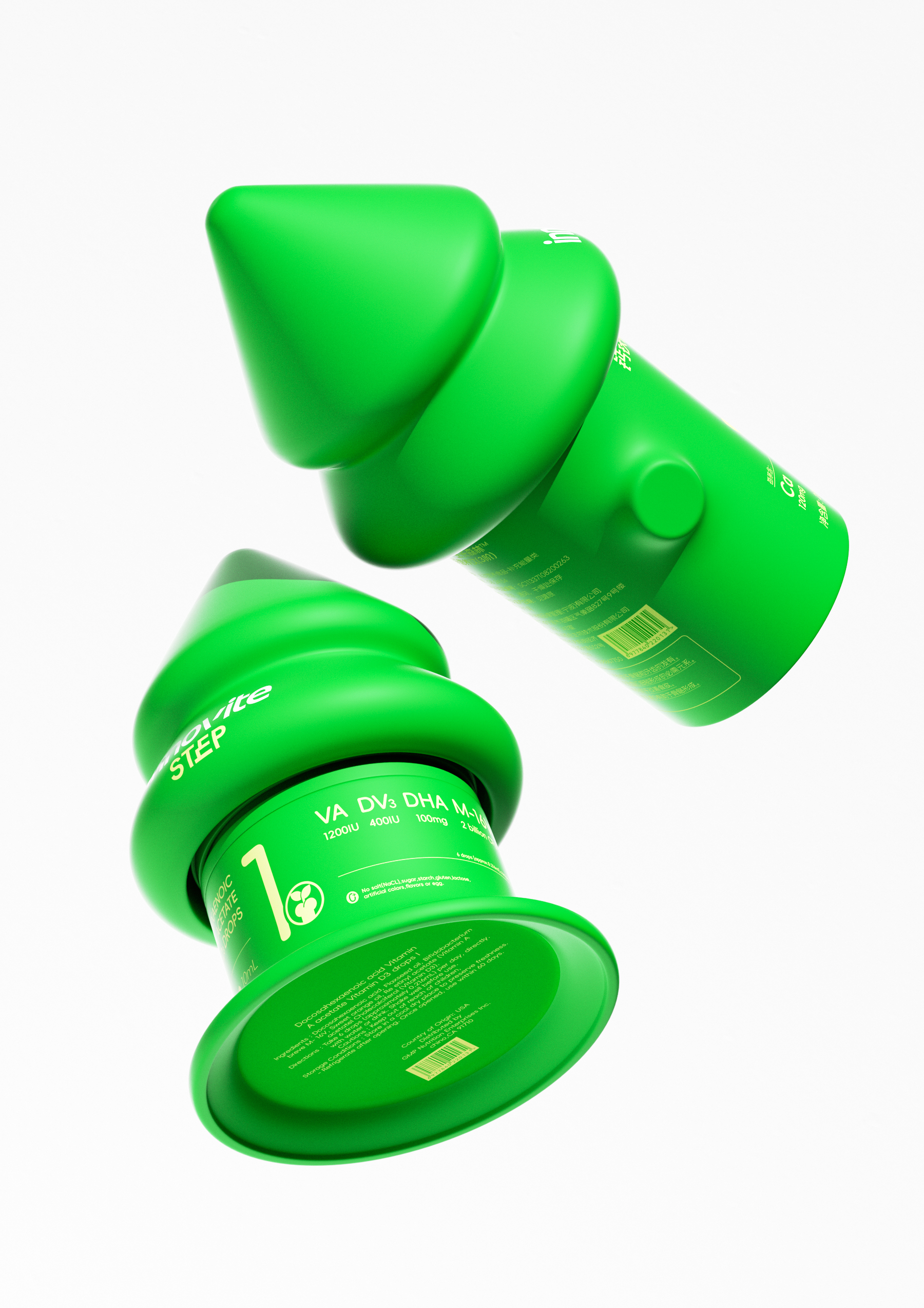 product design，packing design，Great health，Super Symbol，Child Nutrition，Bottle design，