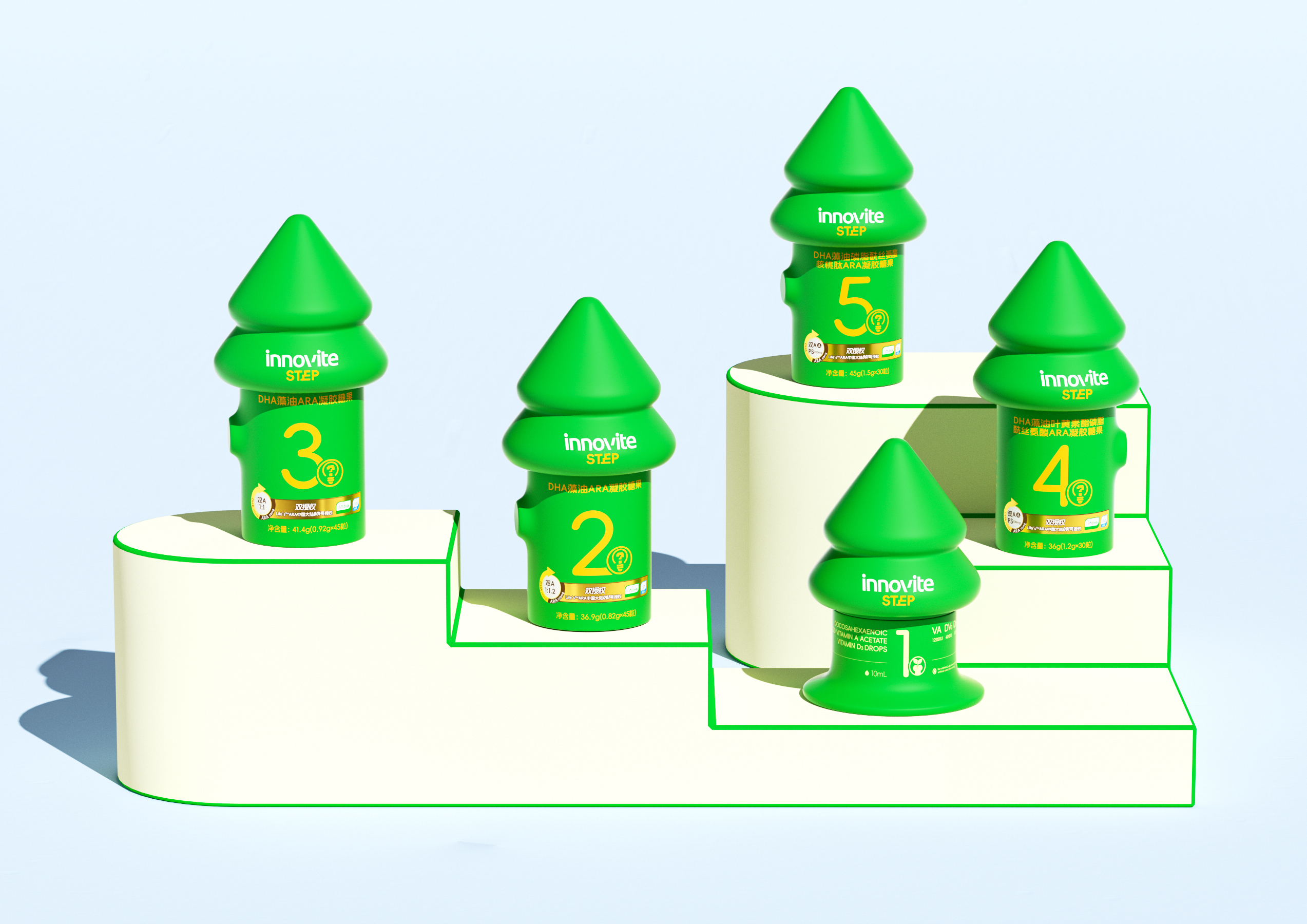 product design，packing design，Great health，Super Symbol，Child Nutrition，Bottle design，