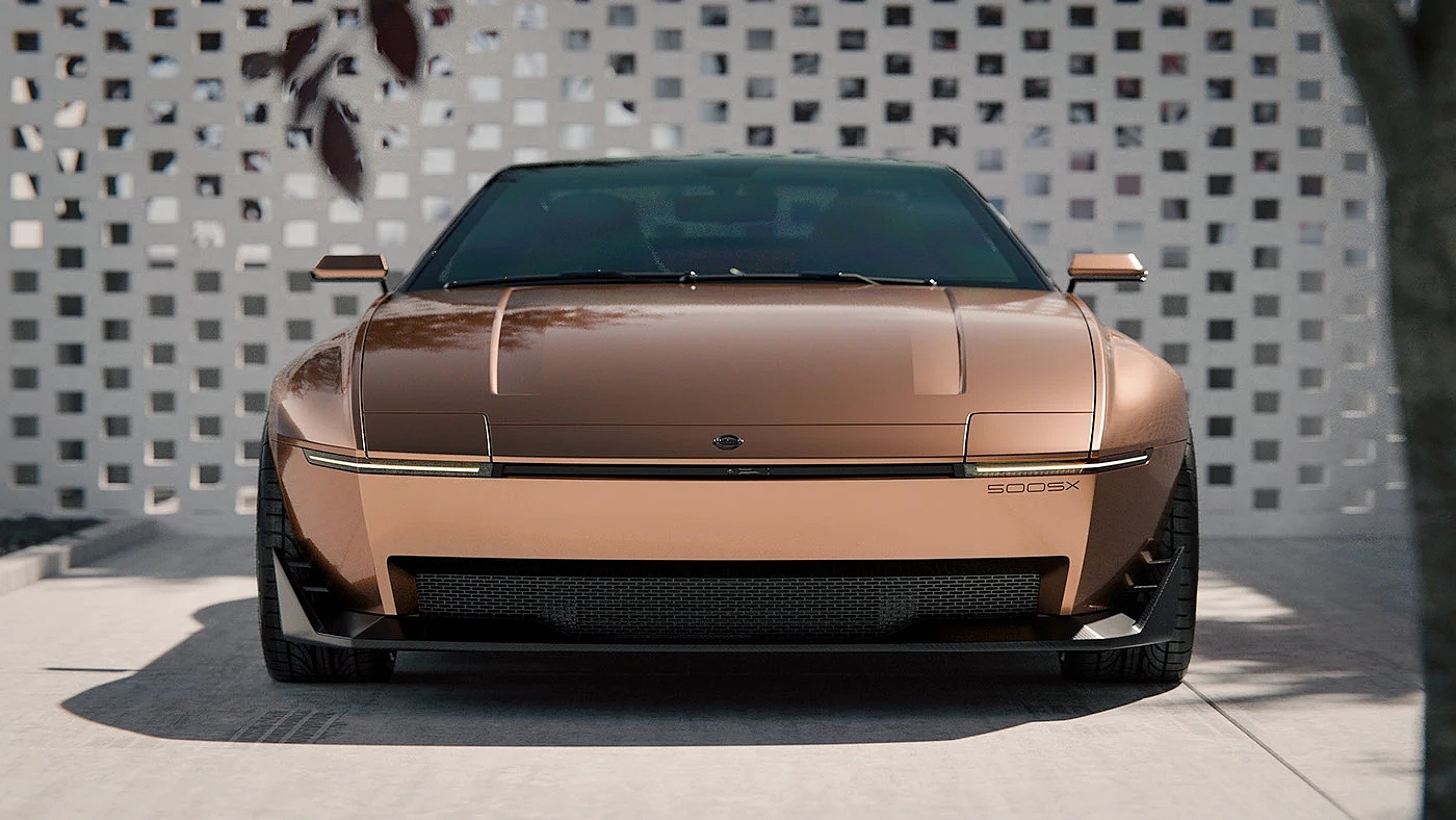 automobile，vehicle，Nissan 500SX，conceptual design，