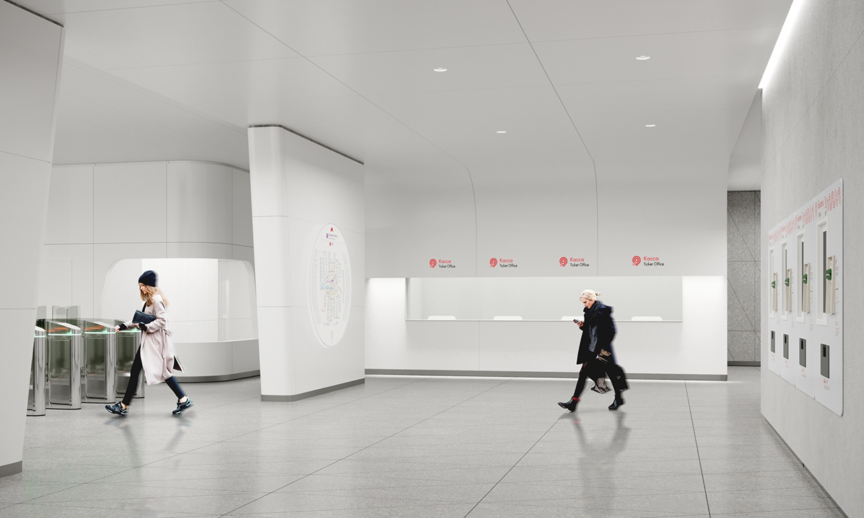 metro，Public facilities design，Public transportation，Urban transportation，Architectural design，space design ，architectural space ，modern stylish，