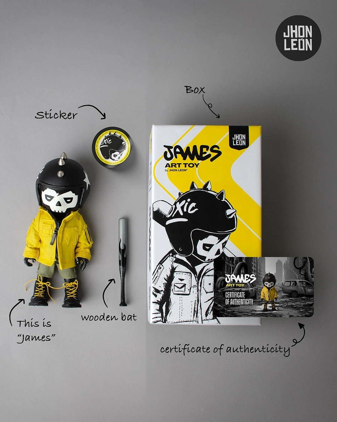 JAMES • ART TOY，product design，Toys，doll，