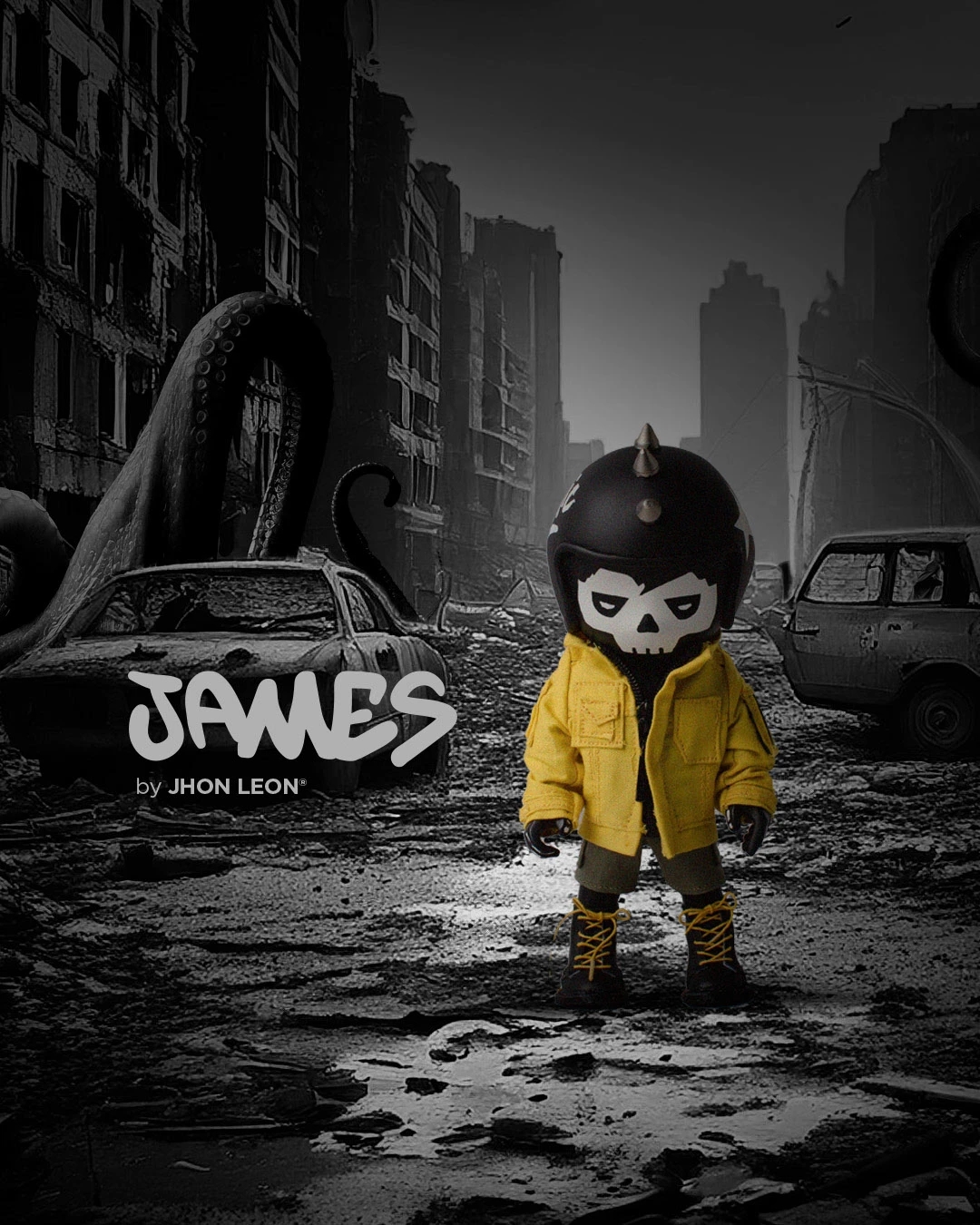 JAMES • ART TOY，product design，Toys，doll，