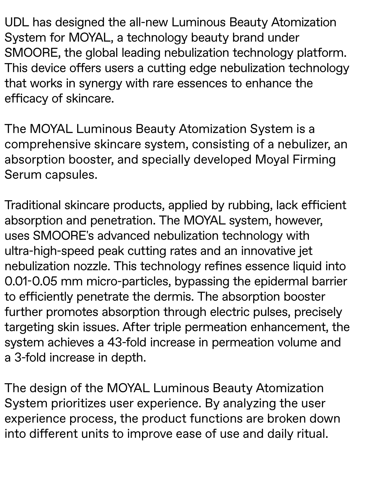 Moyal，Beauty atomization system，skin care products，Beauty equipment，