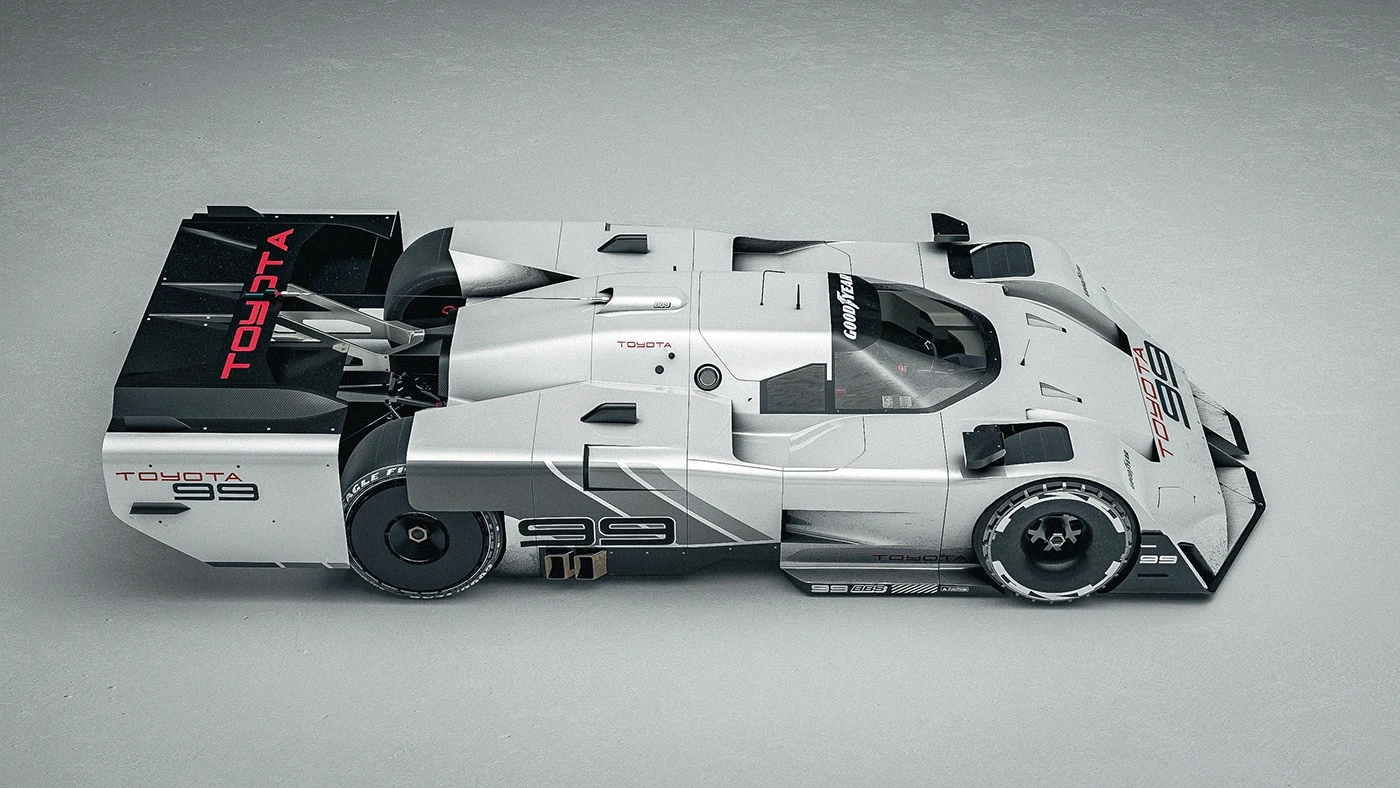 vehicle，automobile，Toyota Eagle MkIV，conceptual design，