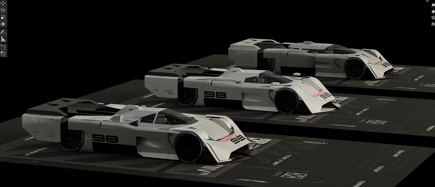 vehicle，automobile，Toyota Eagle MkIV，conceptual design，