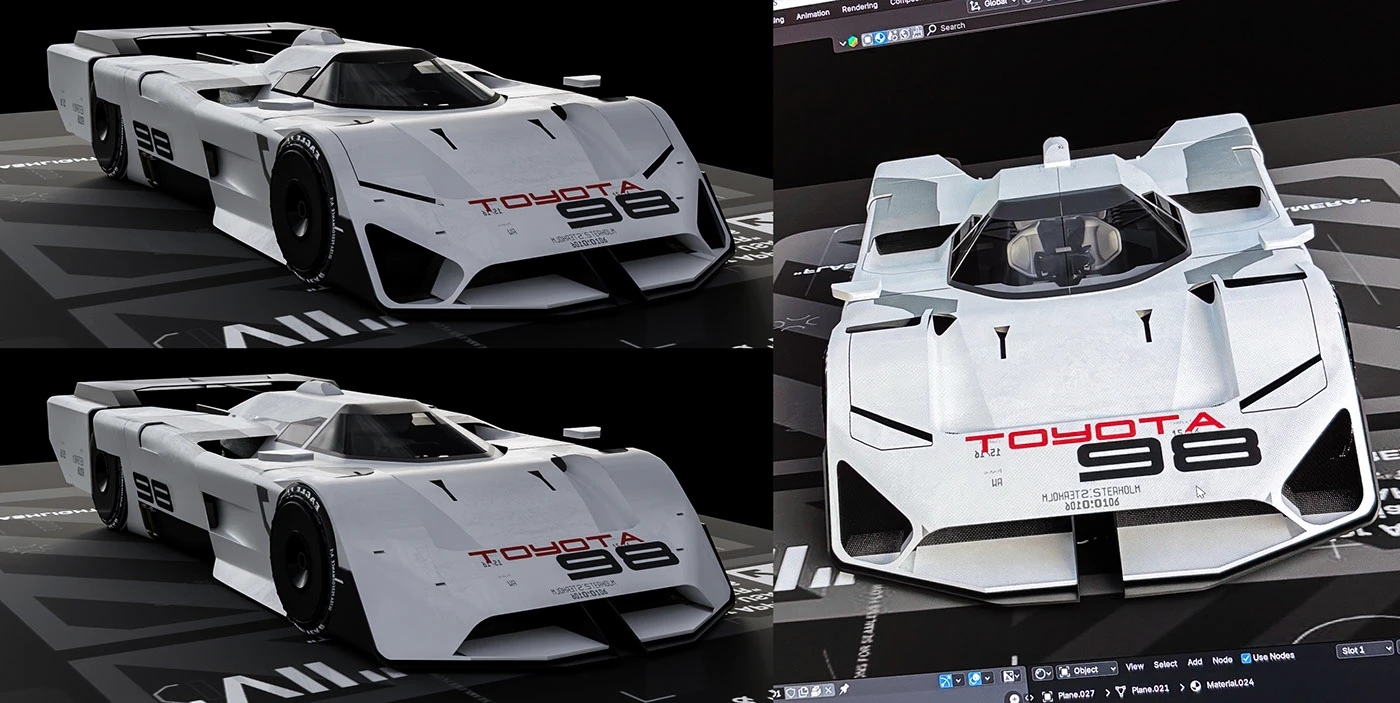vehicle，automobile，Toyota Eagle MkIV，conceptual design，