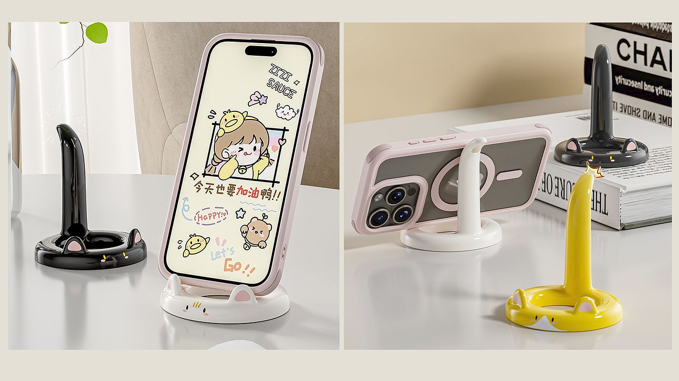 Bracket，Mobile phone bracket，Kitty，Desktop Support，