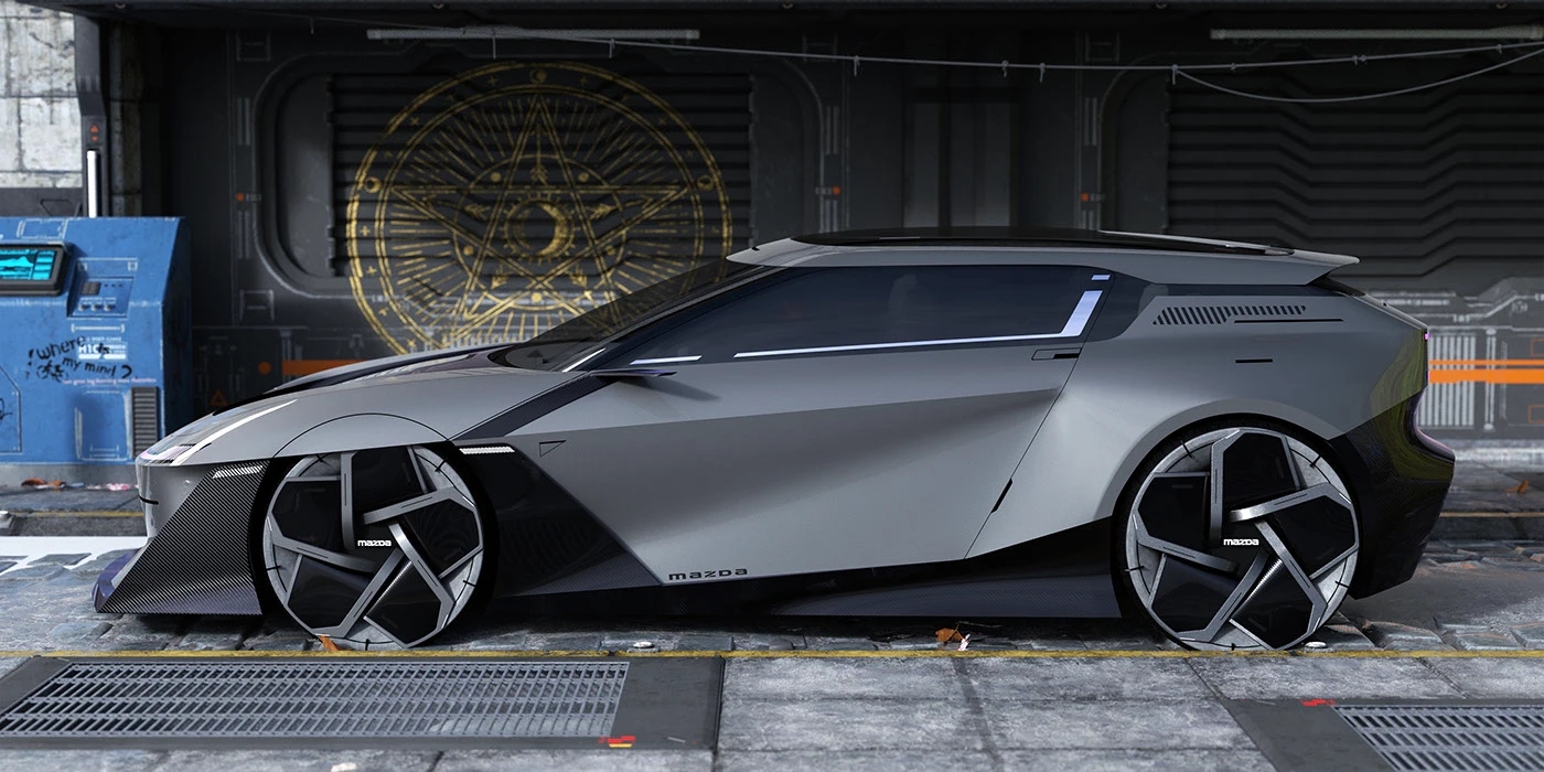 CyberMazda，automobile，Mazda，vehicle，