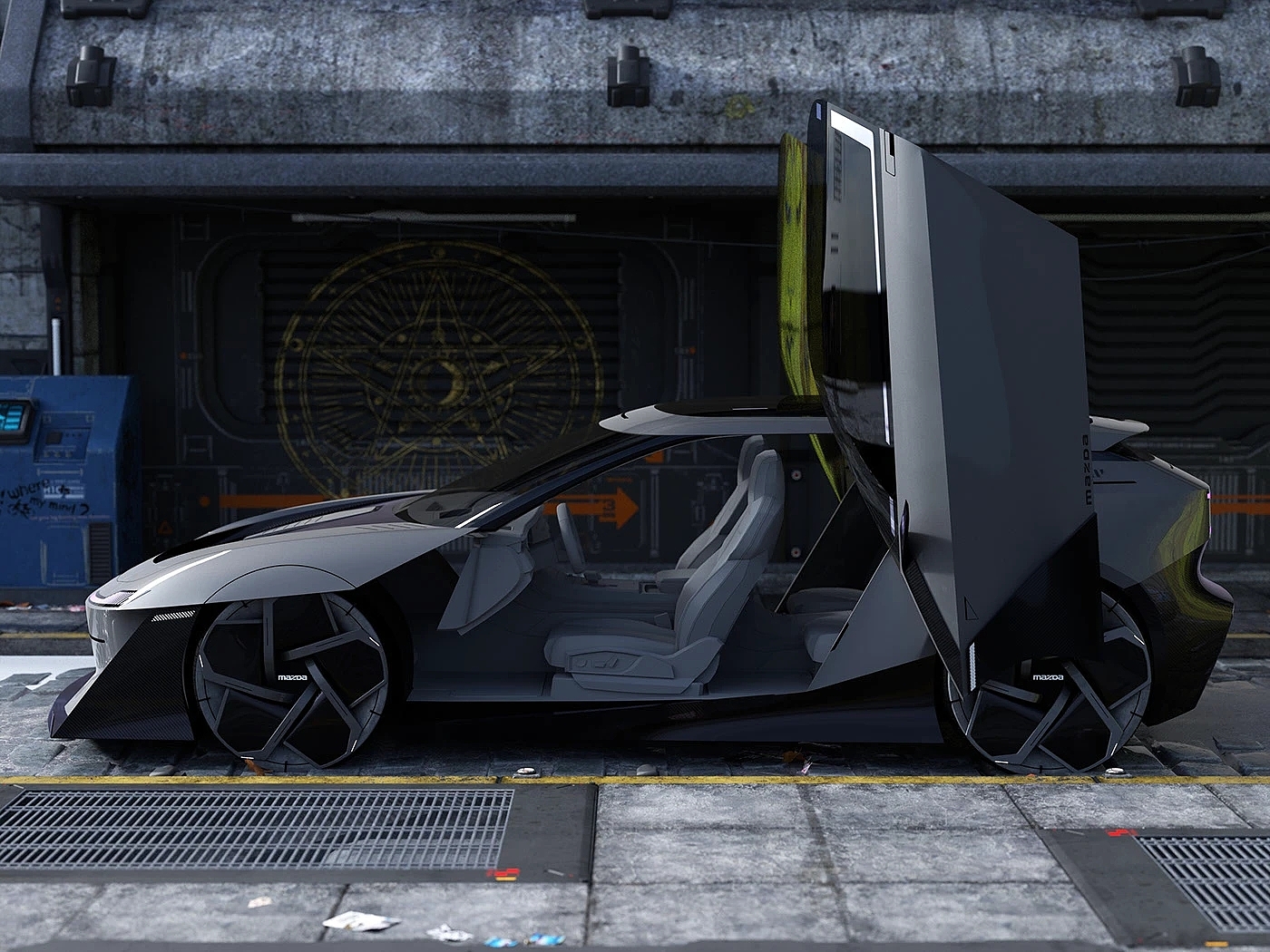 CyberMazda，automobile，Mazda，vehicle，