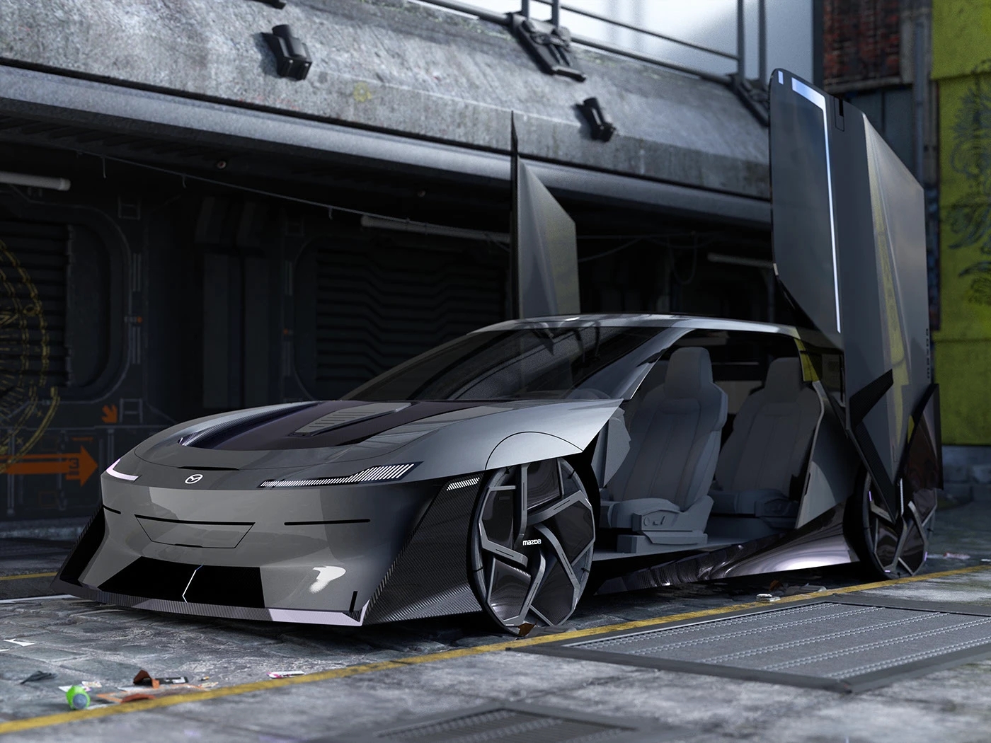 CyberMazda，automobile，Mazda，vehicle，