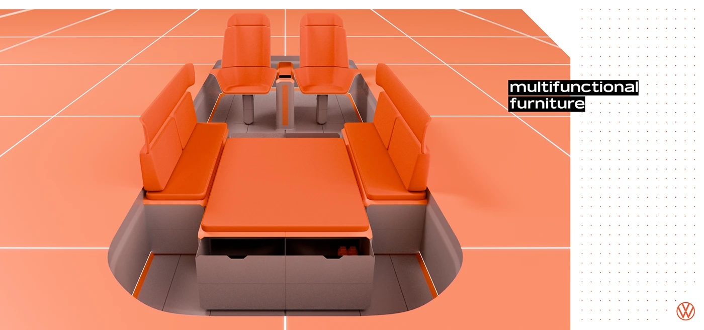 automobile，vehicle，VW ID.OASIS，public，