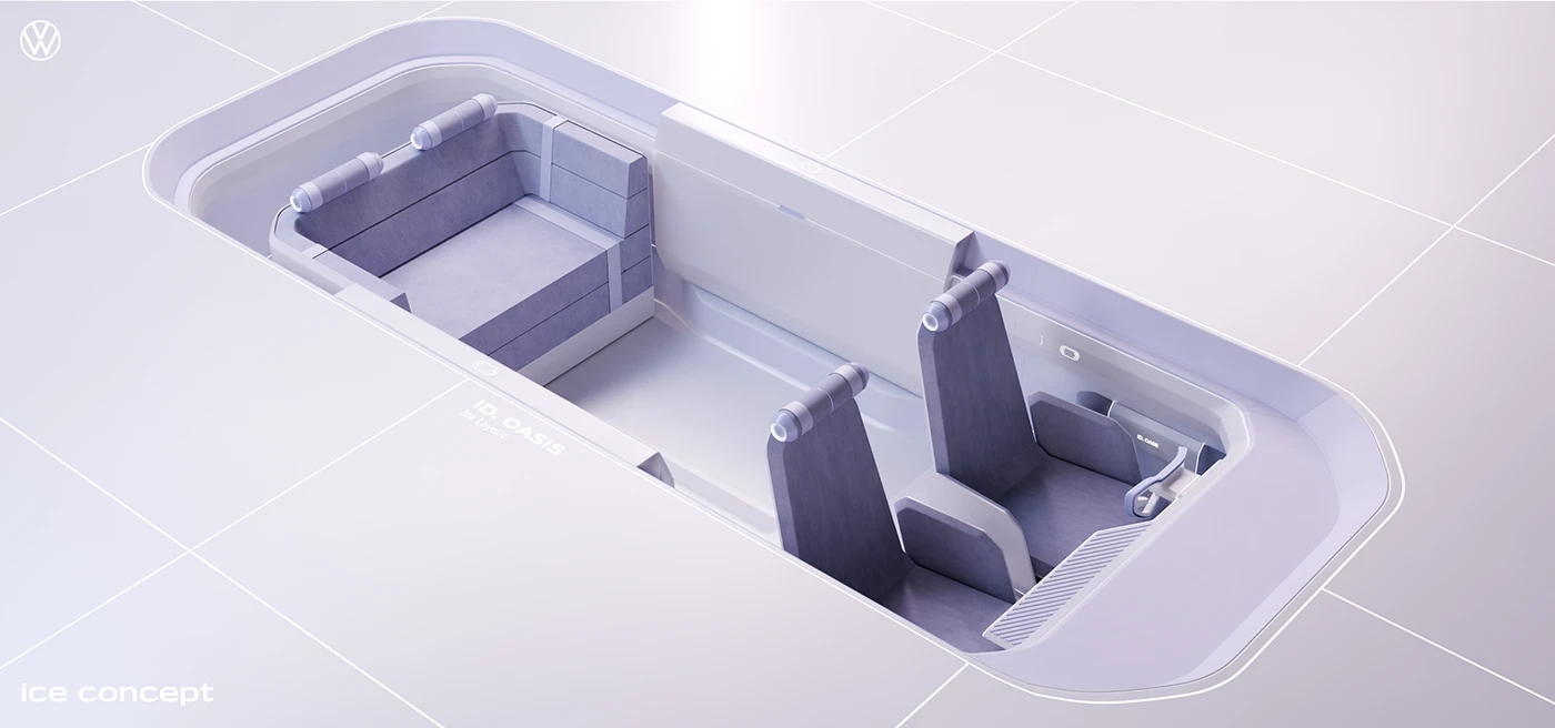 automobile，vehicle，VW ID.OASIS，public，