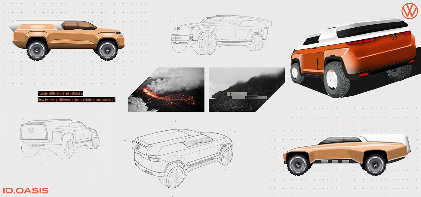 automobile，vehicle，VW ID.OASIS，public，