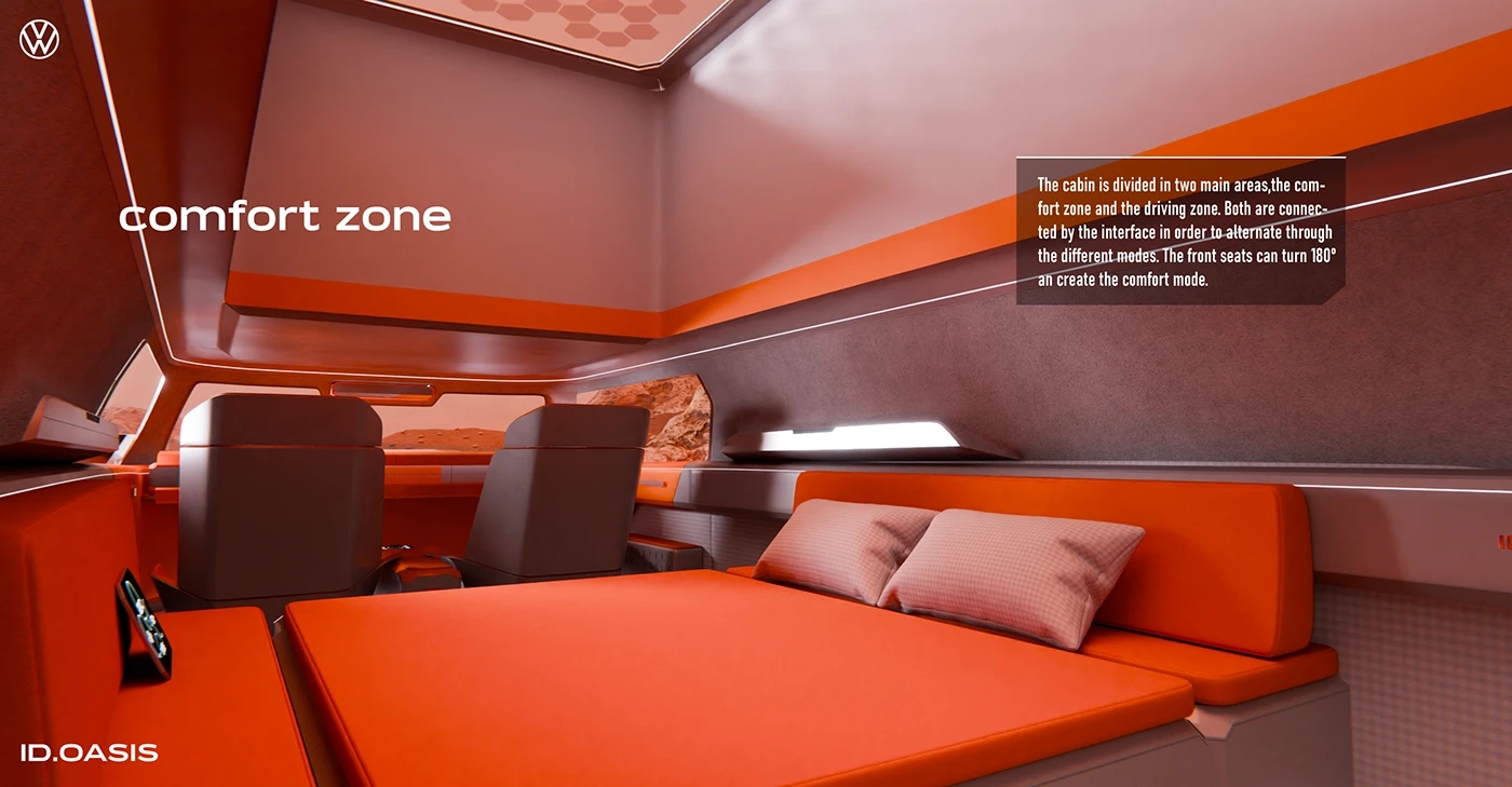 automobile，vehicle，VW ID.OASIS，public，