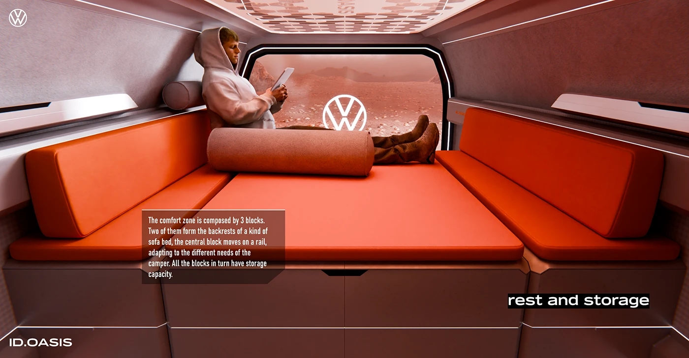 automobile，vehicle，VW ID.OASIS，public，