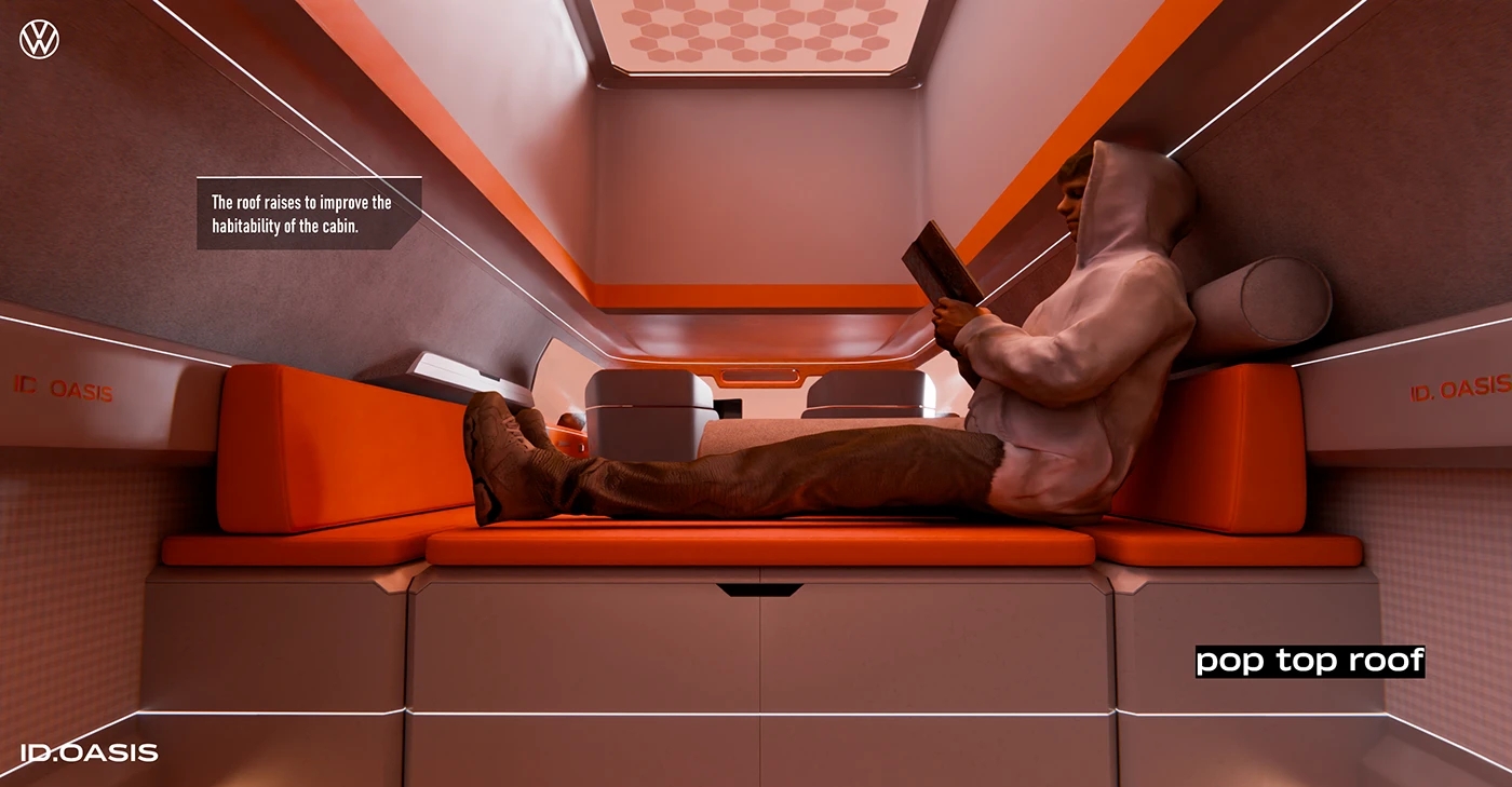 automobile，vehicle，VW ID.OASIS，public，