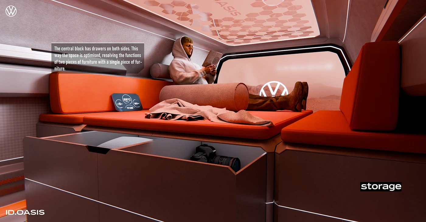 automobile，vehicle，VW ID.OASIS，public，