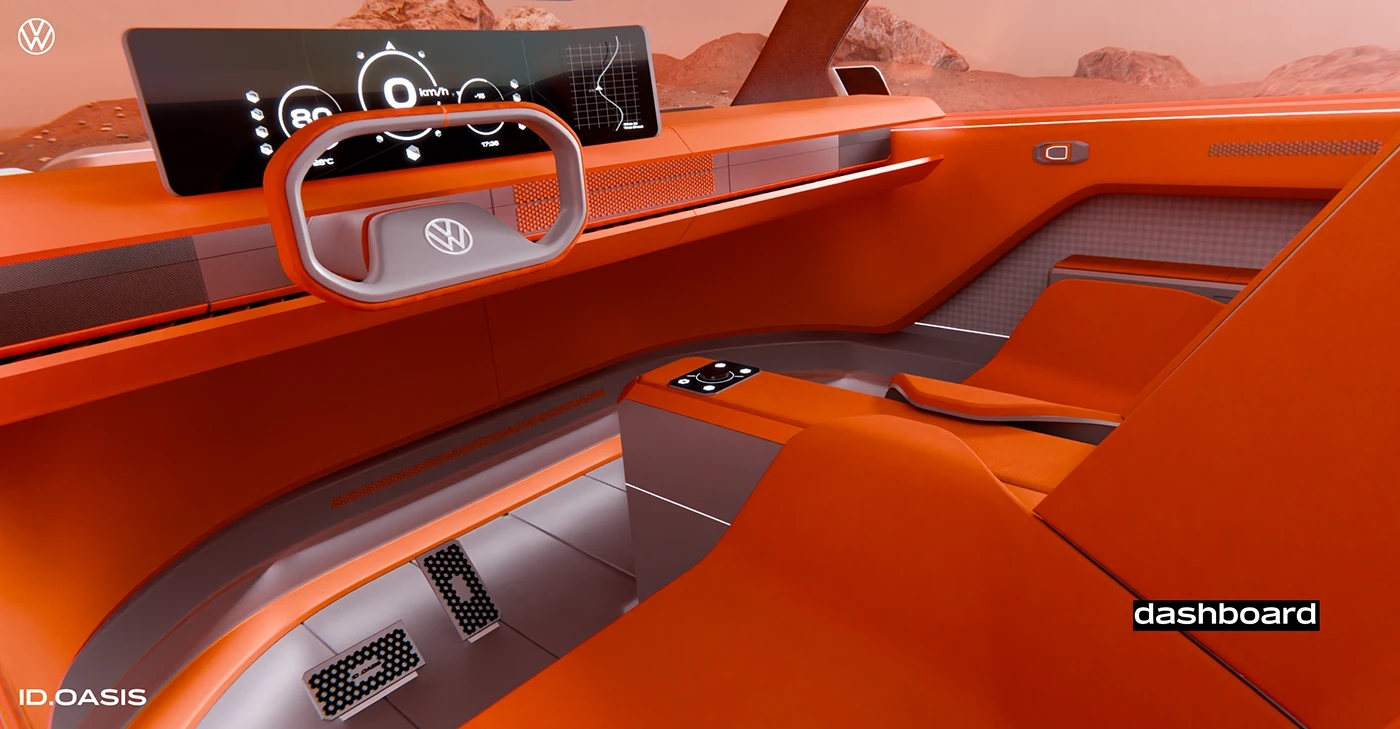 automobile，vehicle，VW ID.OASIS，public，