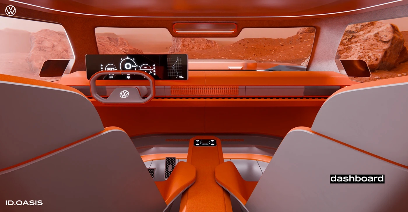 automobile，vehicle，VW ID.OASIS，public，