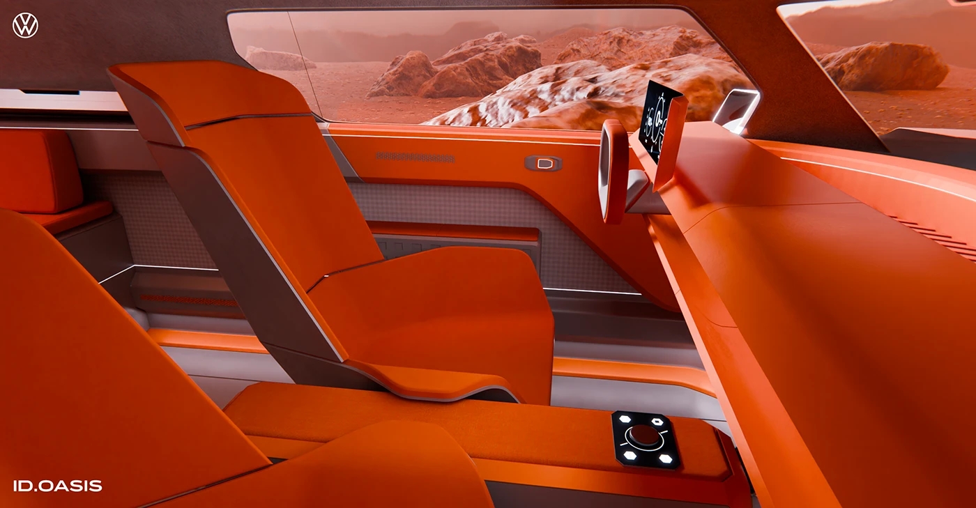 automobile，vehicle，VW ID.OASIS，public，