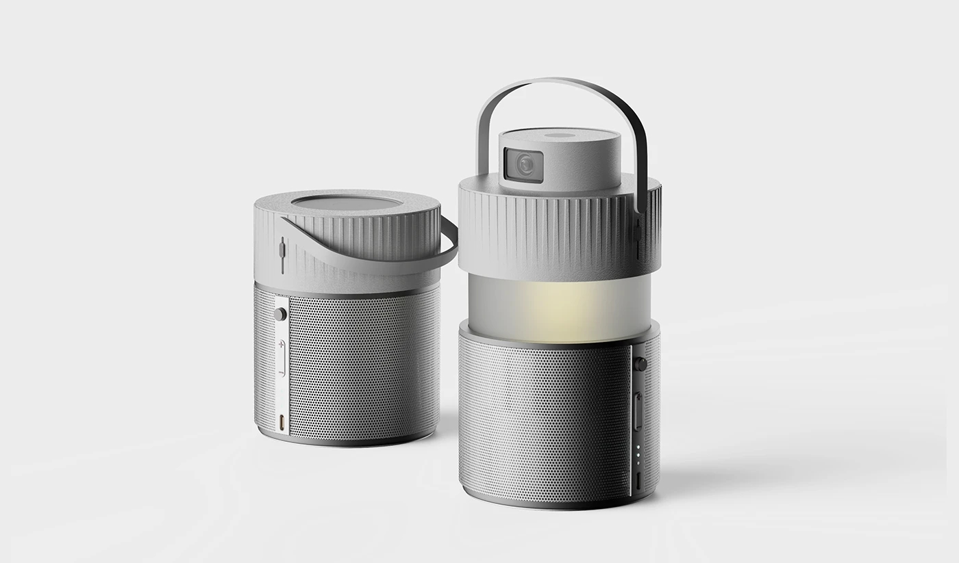 CAMPS，Digital，Beam projector，Bluetooth speaker，Desk lamp，