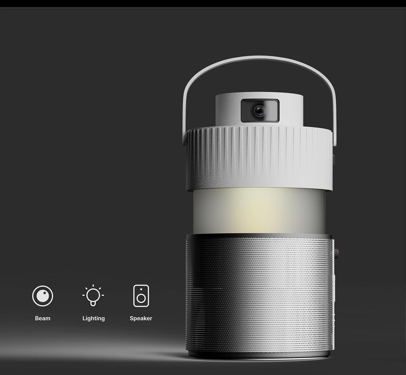 CAMPS，Digital，Beam projector，Bluetooth speaker，Desk lamp，