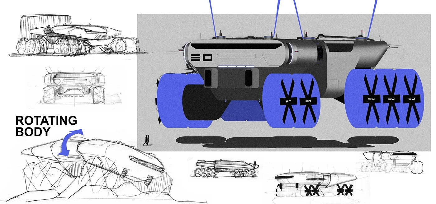 automobile，vehicle，CHANGAN SPACE AGE，conceptual design，
