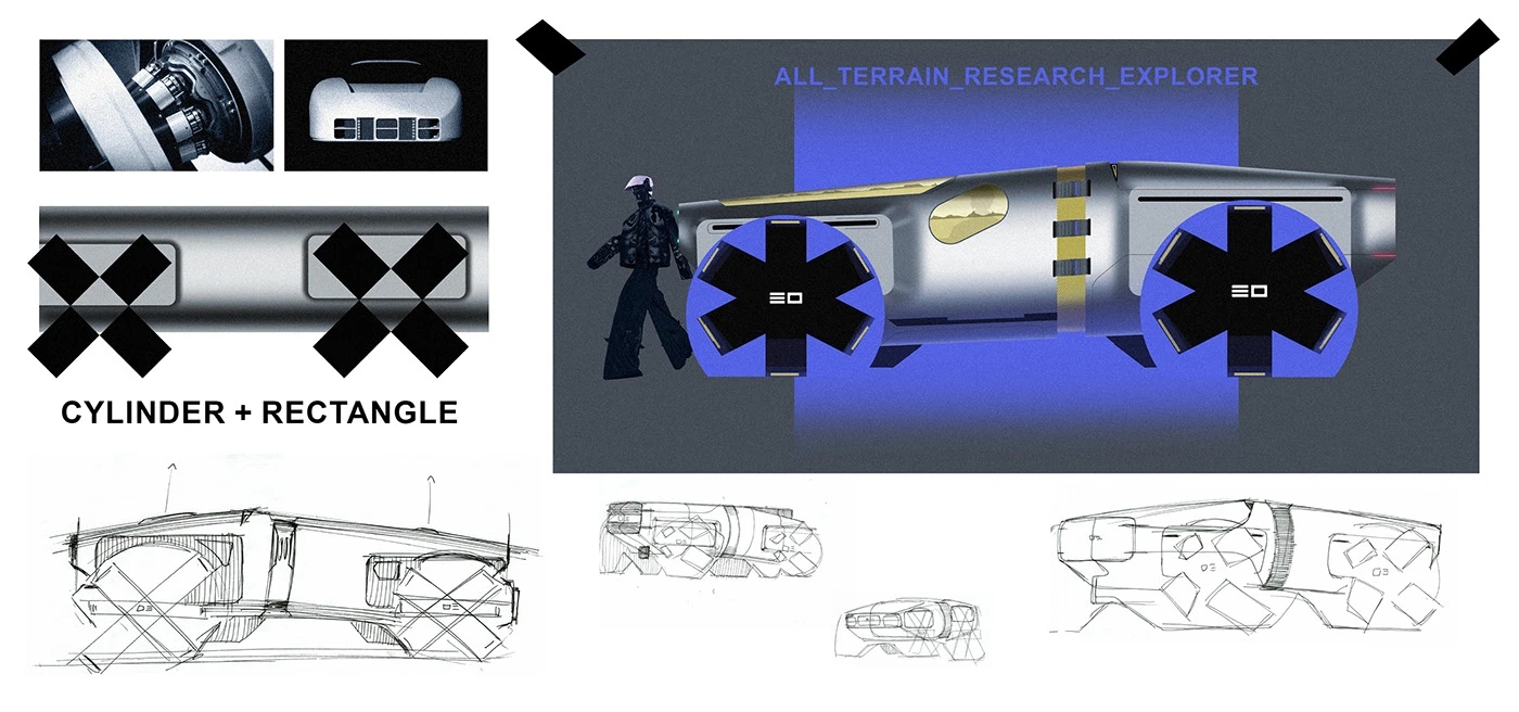 automobile，vehicle，CHANGAN SPACE AGE，conceptual design，