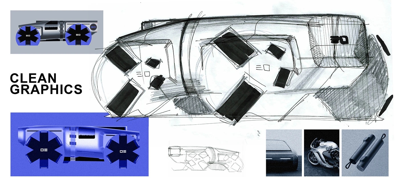 automobile，vehicle，CHANGAN SPACE AGE，conceptual design，