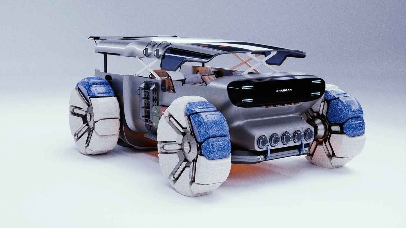 automobile，vehicle，CHANGAN SPACE AGE，conceptual design，