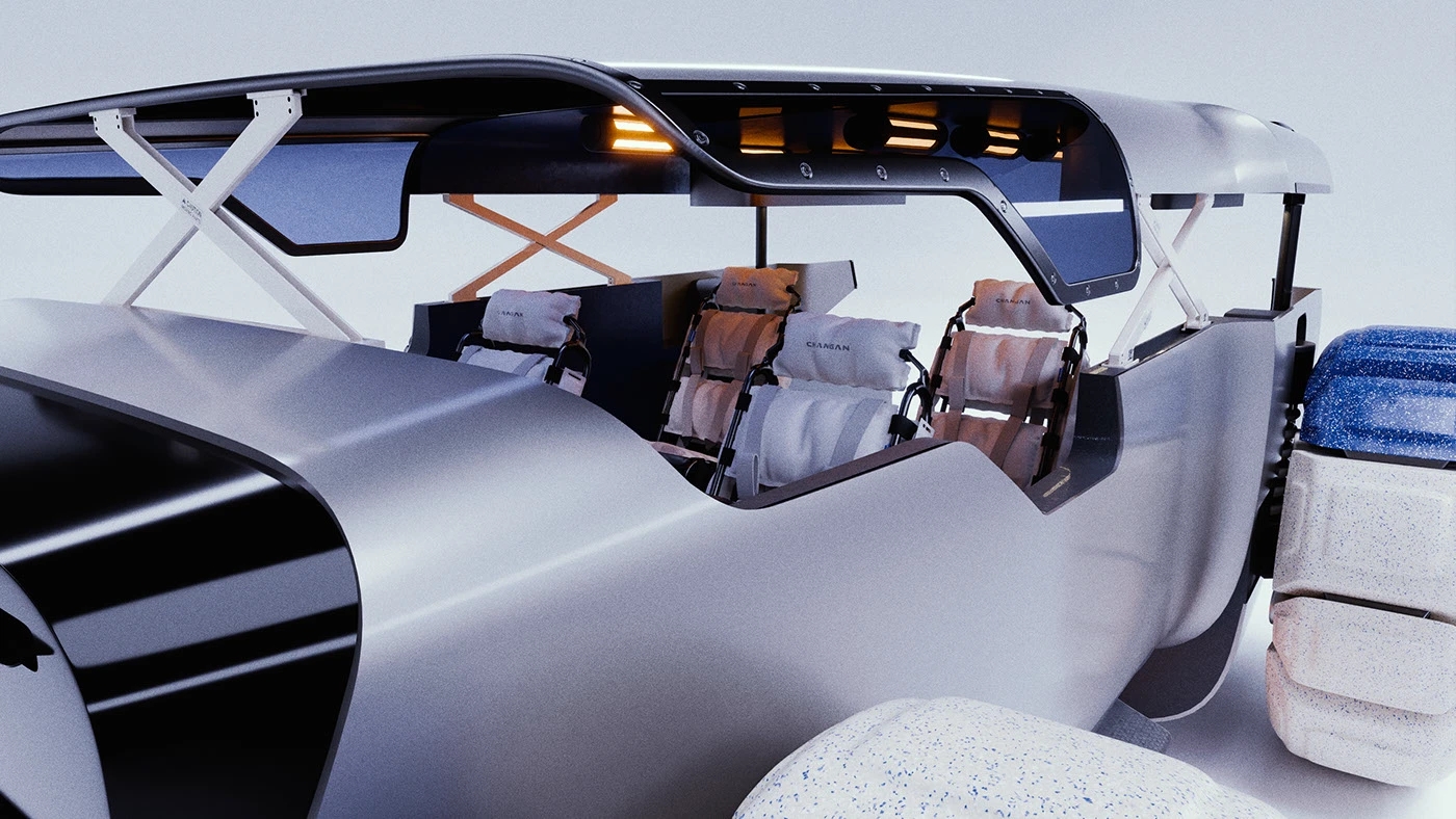 automobile，vehicle，CHANGAN SPACE AGE，conceptual design，