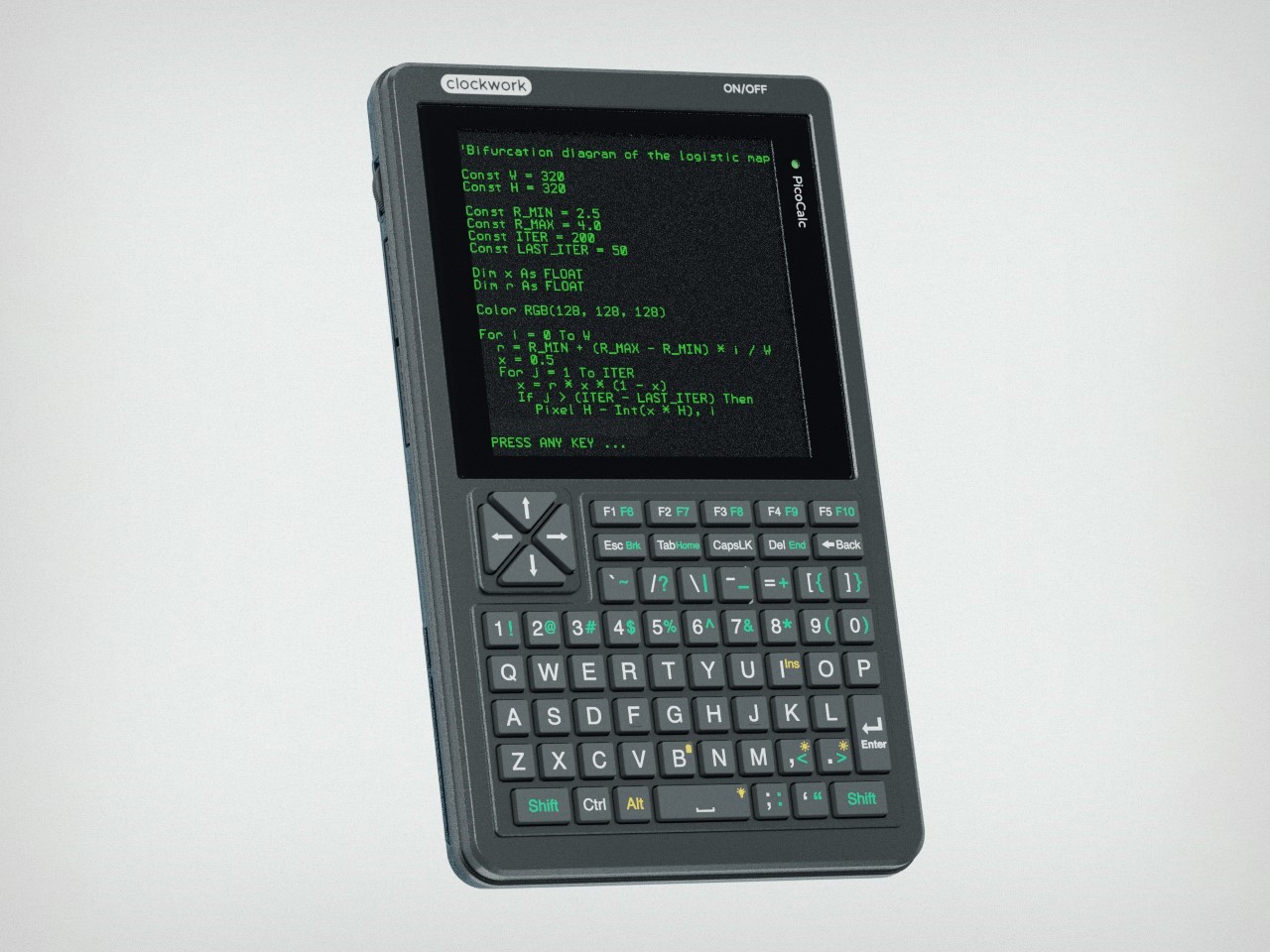 PicoCalc，Clockwork Pi，Retro Calculator，Geek，