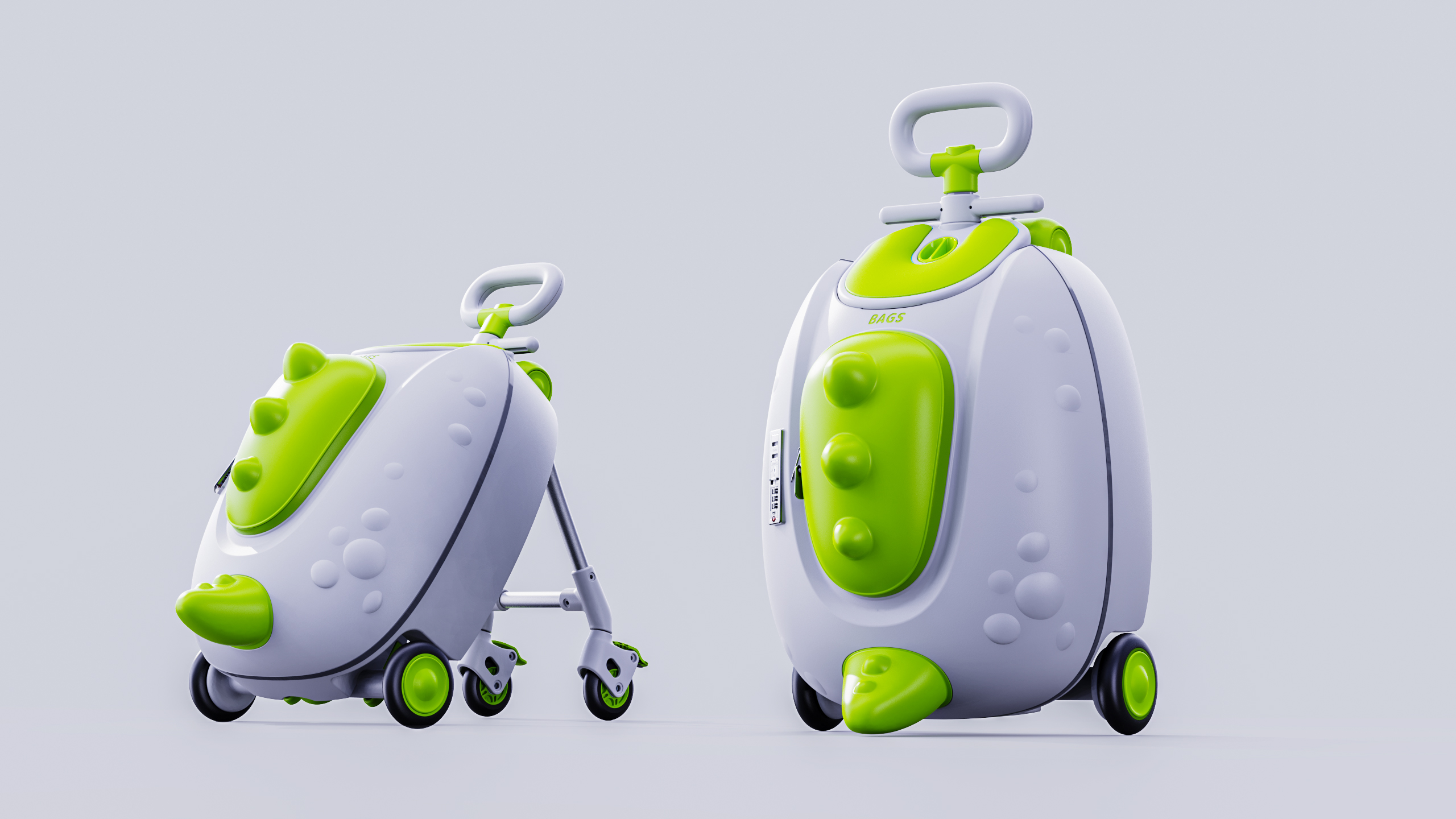 Creative design，industrial design，product design，Children's suitcase，Child Walking Artifact，Children's car design，