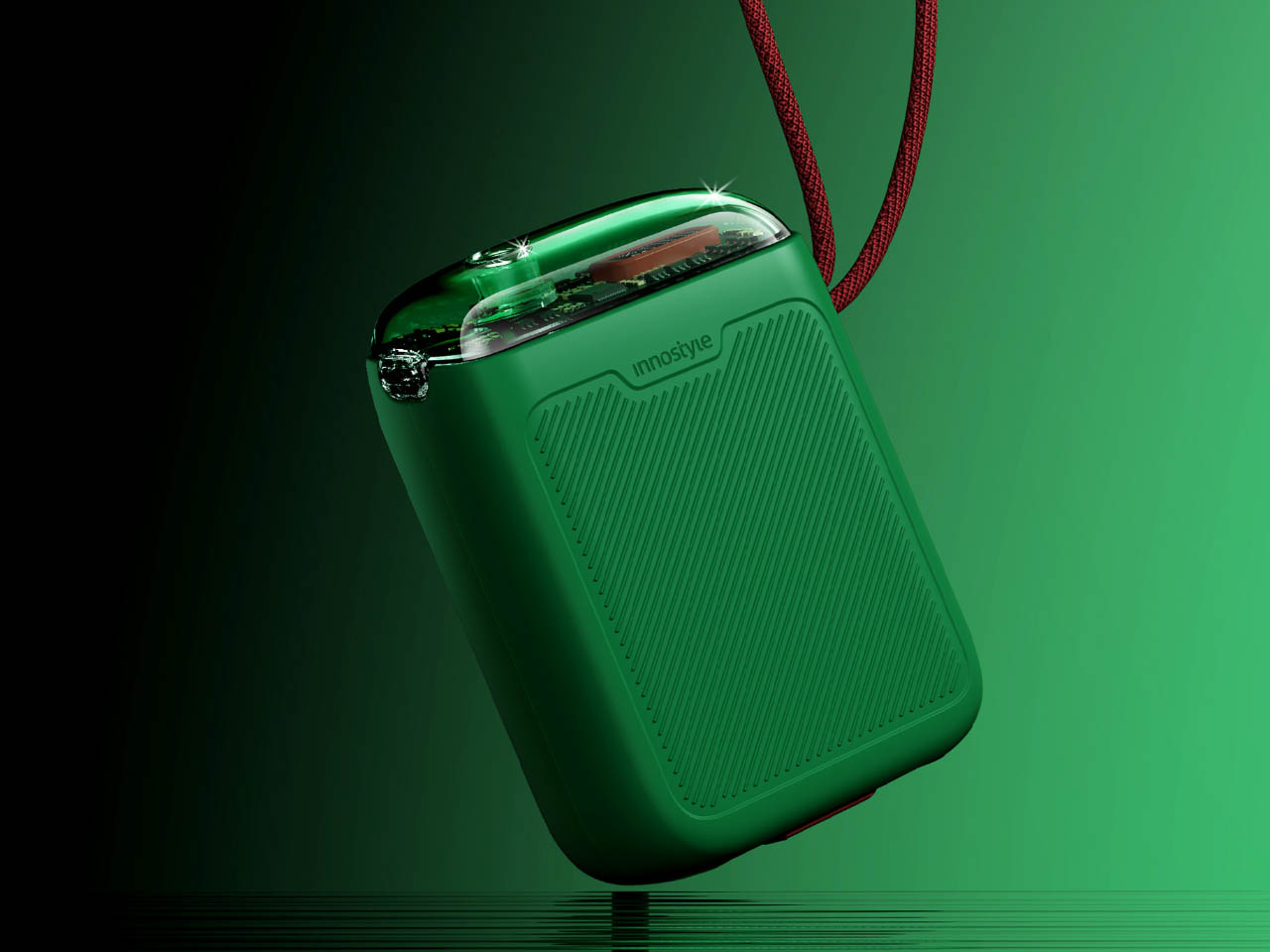 Innostyle，portable source，Portable charging，Transparent design，