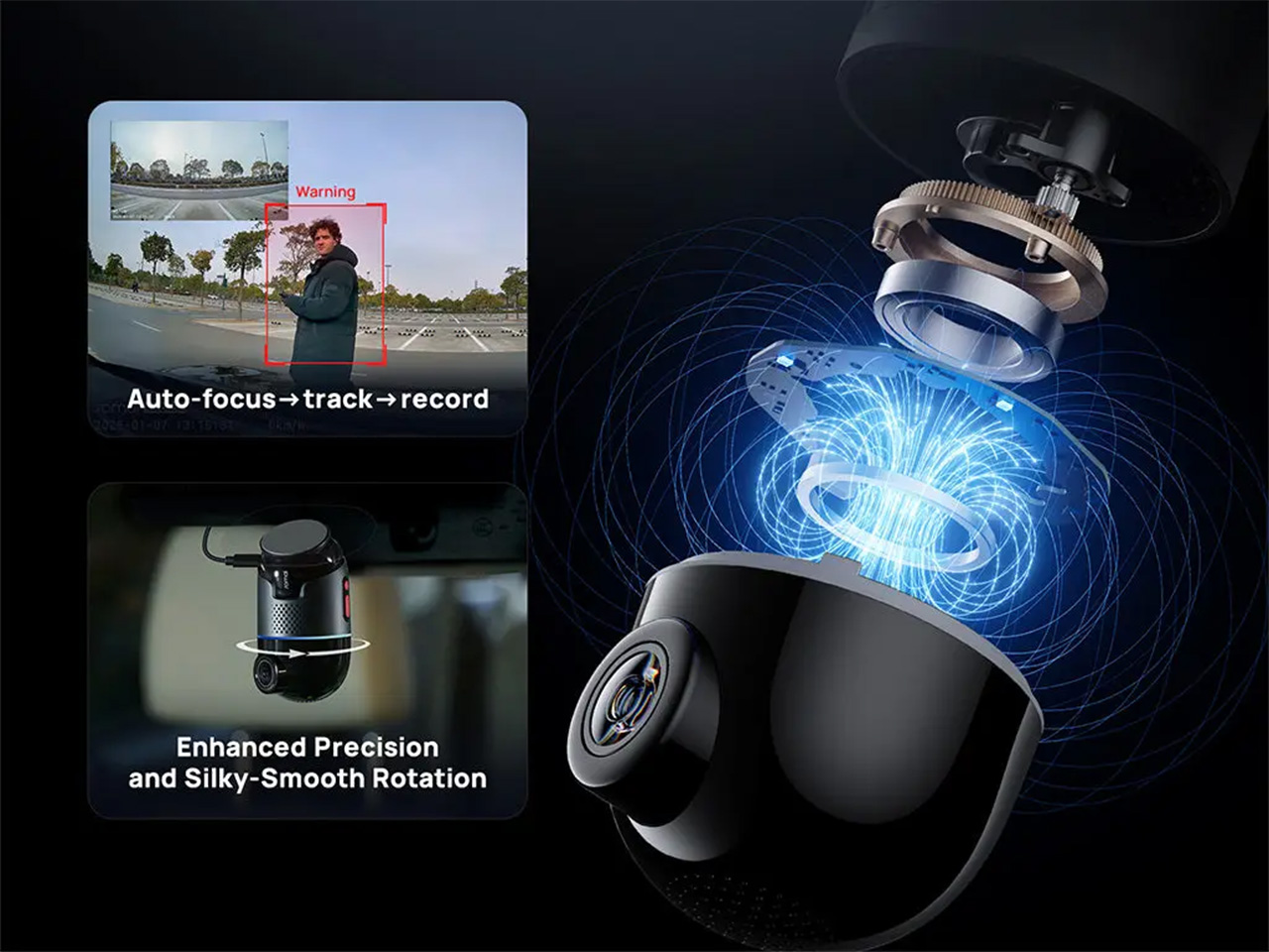 camera，4K panoramic driving recorder，Intelligent monitoring，night vision，