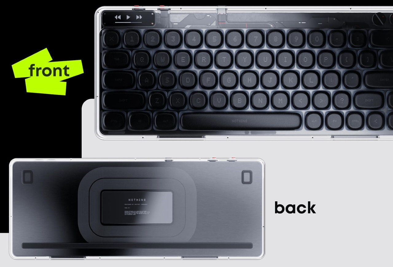 wireless keyboard，Mechanics，Nothing，Pudding Keycaps，Digital accessories，