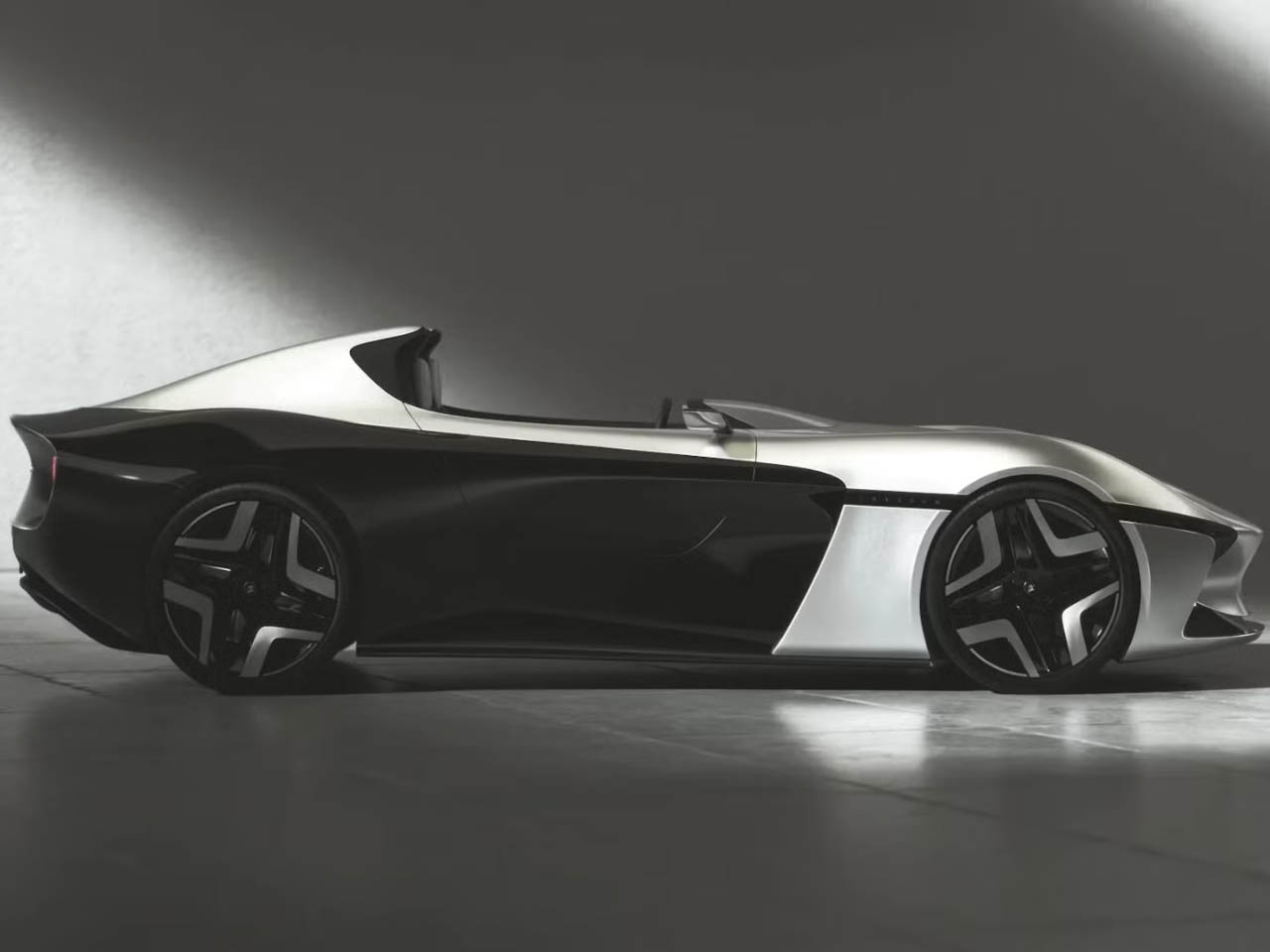 Electric sports car，High performance，Lightweight，Speedster，Roadster，