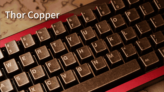 Computer accessories，Viking style，Metal bond，Mechanical keyboard，Awekeys，