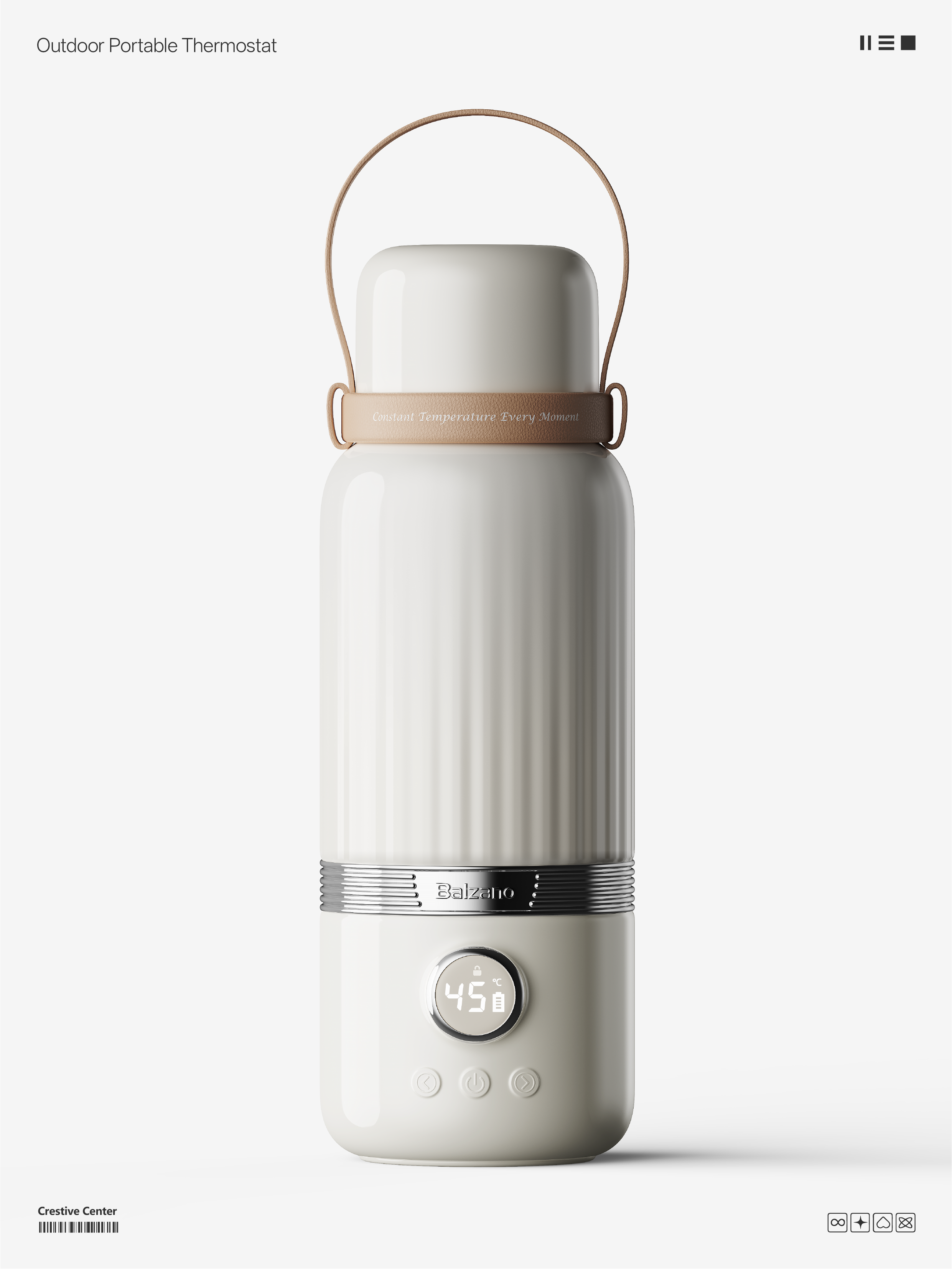 Thermostatic milk mixer，thermostatic pot，Quantitative Kettle，Design case，product design，industrial design，Balzano Italian brand，Centennial Classic，