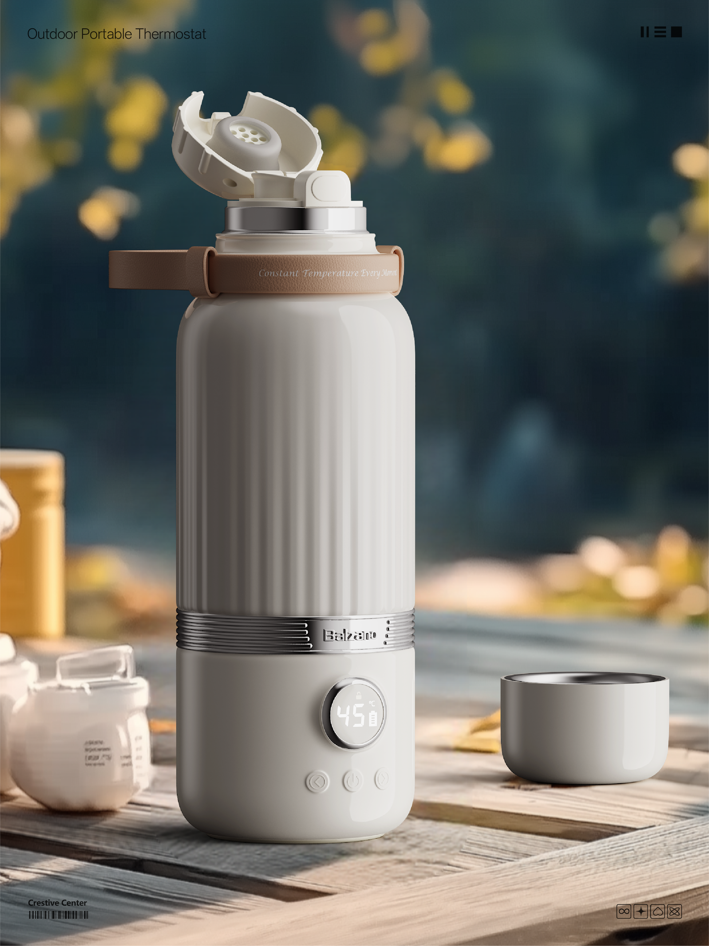 Thermostatic milk mixer，thermostatic pot，Quantitative Kettle，Design case，product design，industrial design，Balzano Italian brand，Centennial Classic，