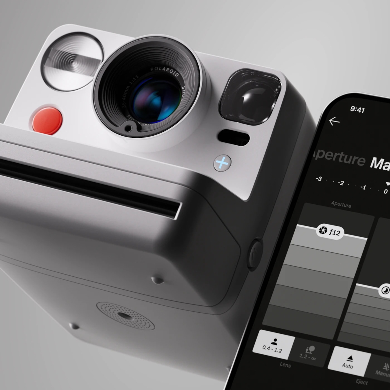 Polaroid，Retro Design ，Double lens，Auto focus，Instant photography，